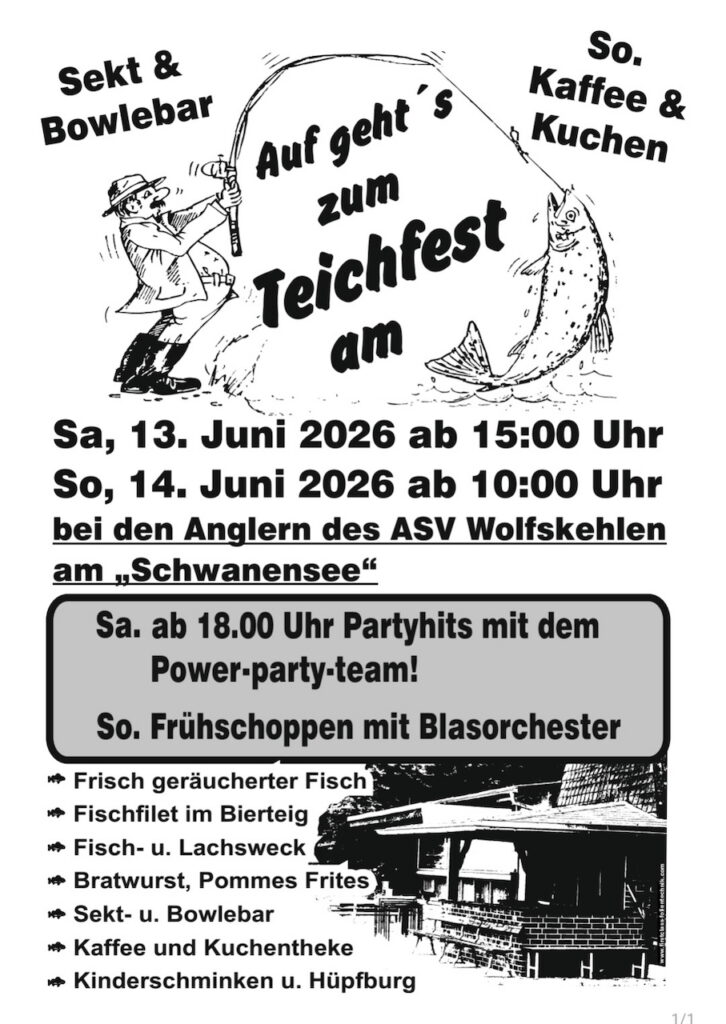 Teichfest 2026